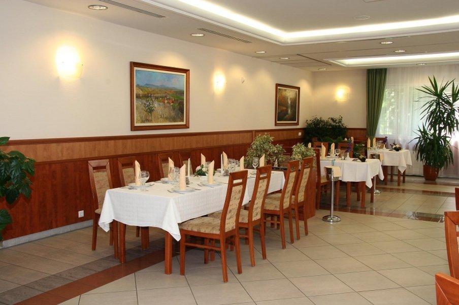 Garden Hotel Wellness Es Konferencia โซลนอค ร้านอาหาร รูปภาพ